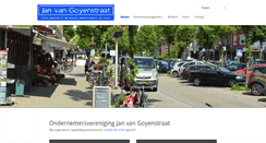Desktop Screenshot of janvangoyenstraat.nl