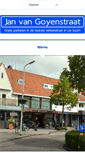 Mobile Screenshot of janvangoyenstraat.nl